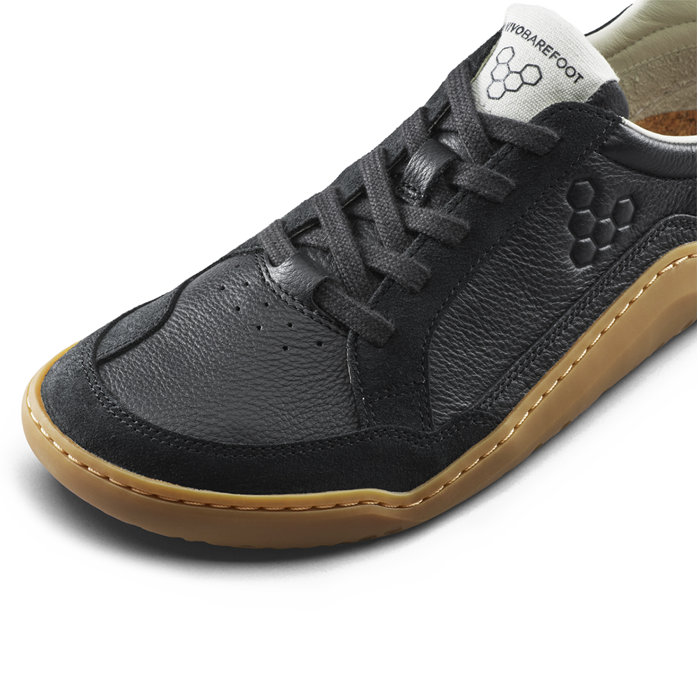 Vivobarefoot Gobi III Sneaker Leather Mens Obsidian