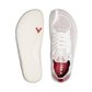 Vivobarefoot Primus Lite Knit Mens Off White/Burgundy