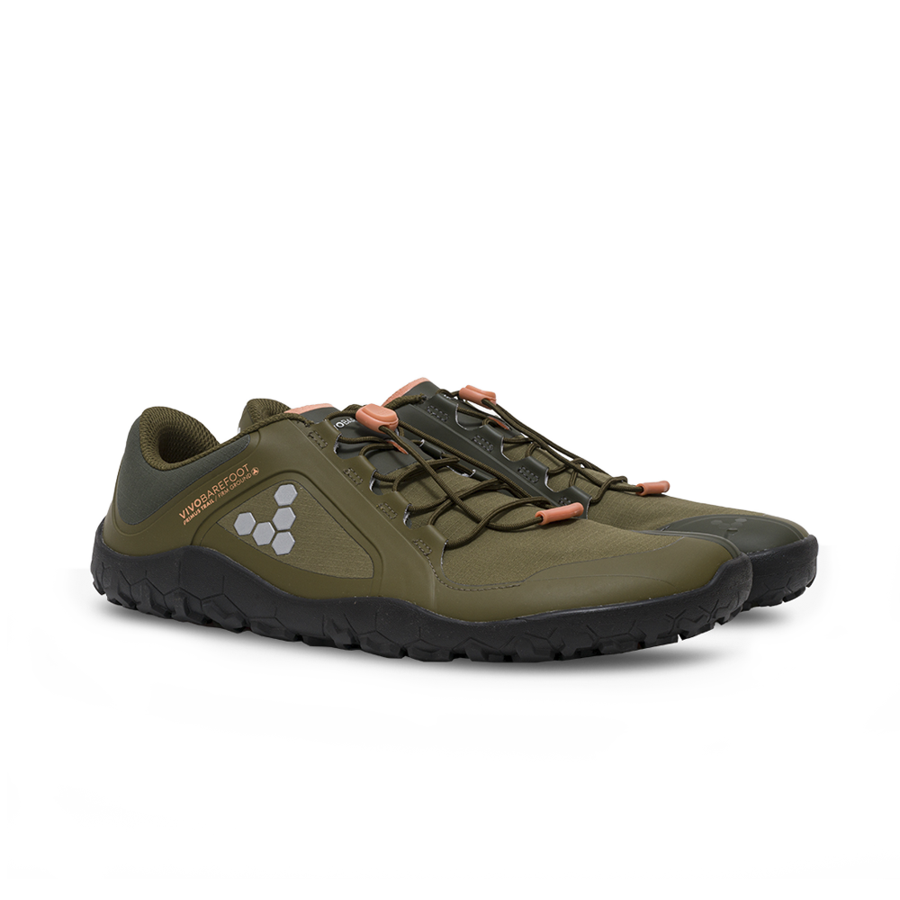 Vivobarefoot Primus Trail III All Weather FG Mens Dark Olive