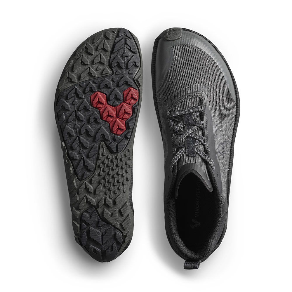 Vivobarefoot Primus Trail Flow Womens Dark Shadow | Sole