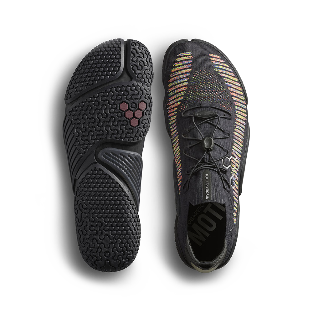 Vivobarefoot Motus Flex Mens Obsidian/Spacedye