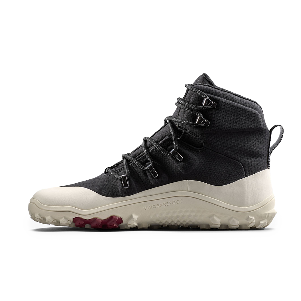 Vivobarefoot Tracker Textile AT Mens Obsidian/White