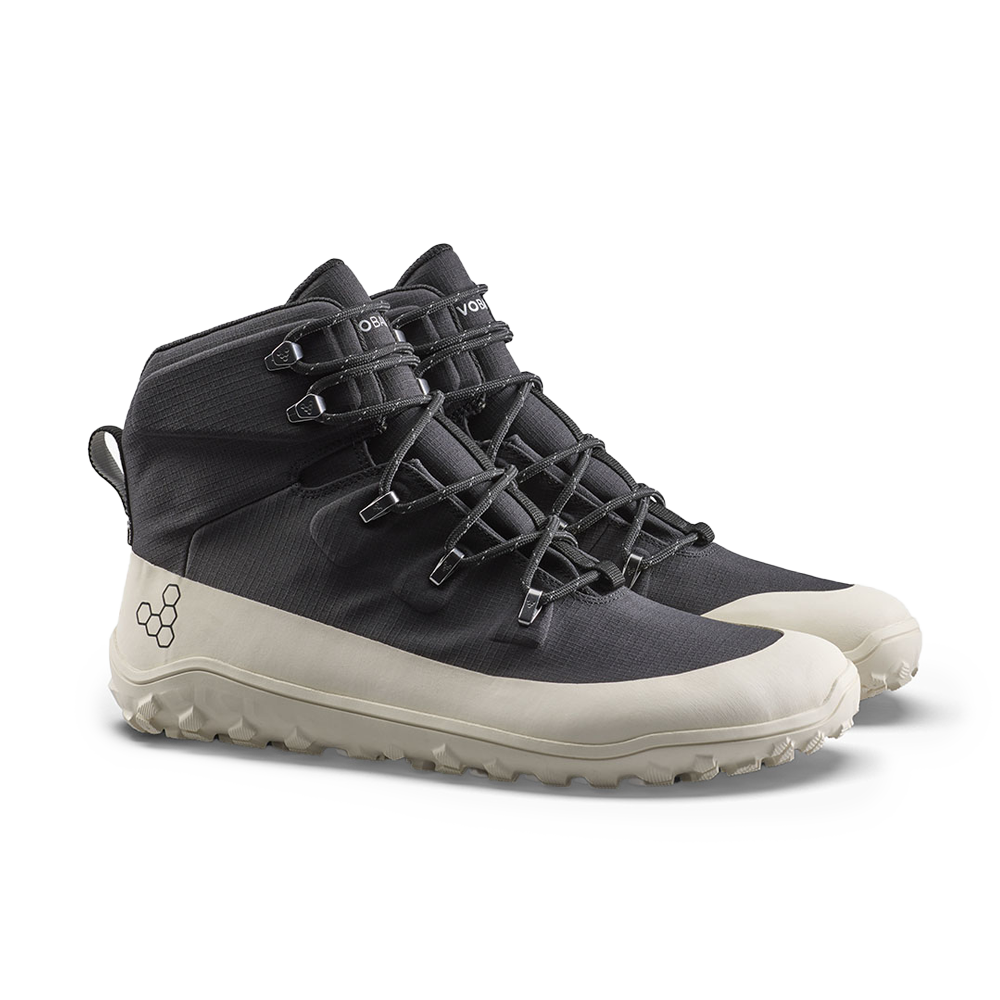 Vivobarefoot Tracker Textile AT Mens Obsidian/White