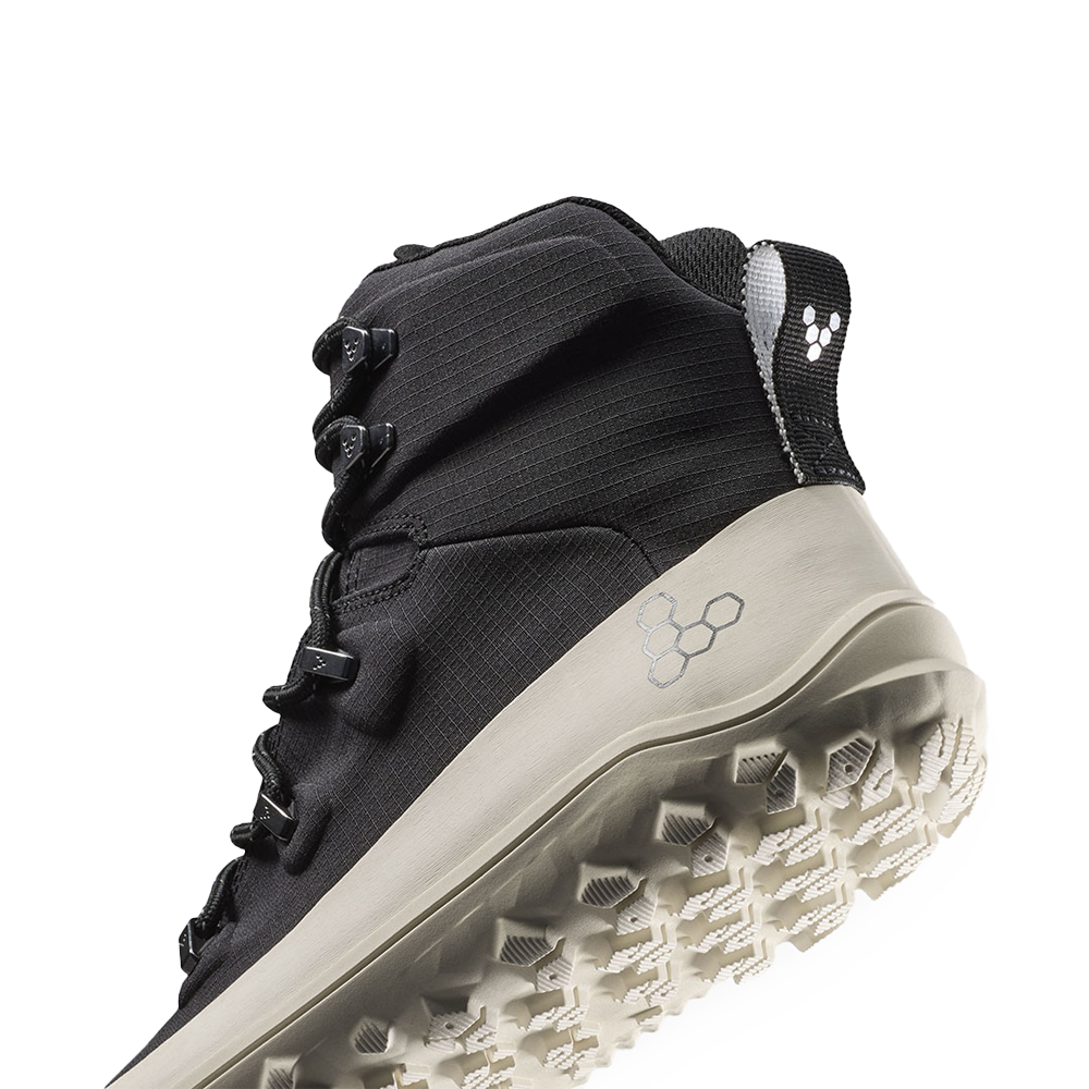 Vivobarefoot Tracker Textile AT Mens Obsidian/White