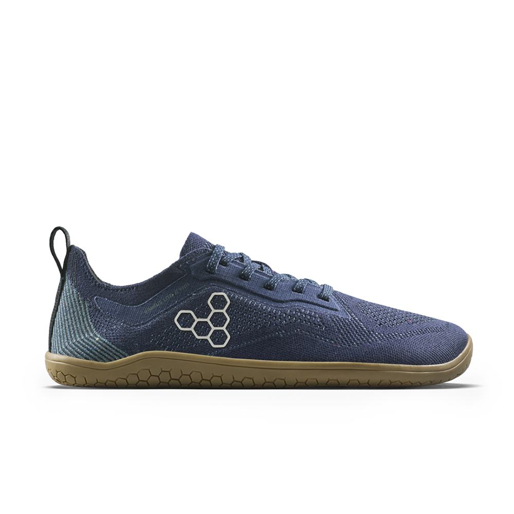 Vivobarefoot Primus Lite Knit Natural Mens Deep Ocean