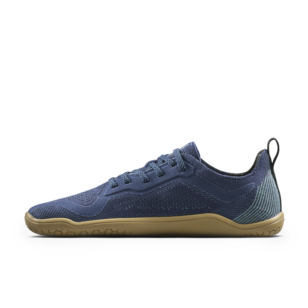 Vivobarefoot Primus Lite Knit Natural Mens Deep Ocean