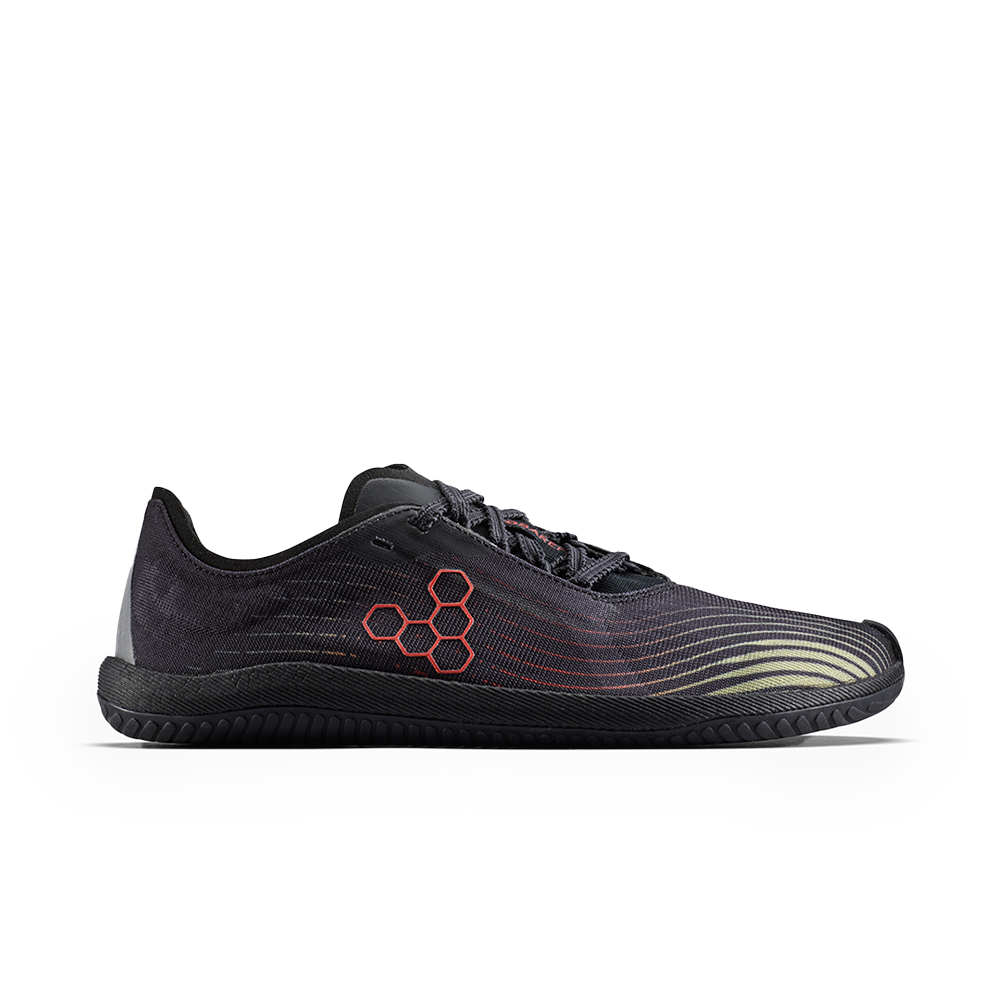 [EARLY ACCESS] Vivobarefoot Primus Flow Mens Obsidian/Cherry Tomato (ETA. MID SEPTEMBER)