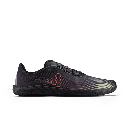 [EARLY ACCESS] Vivobarefoot Primus Flow Mens Obsidian/Cherry Tomato (ETA. MID SEPTEMBER)