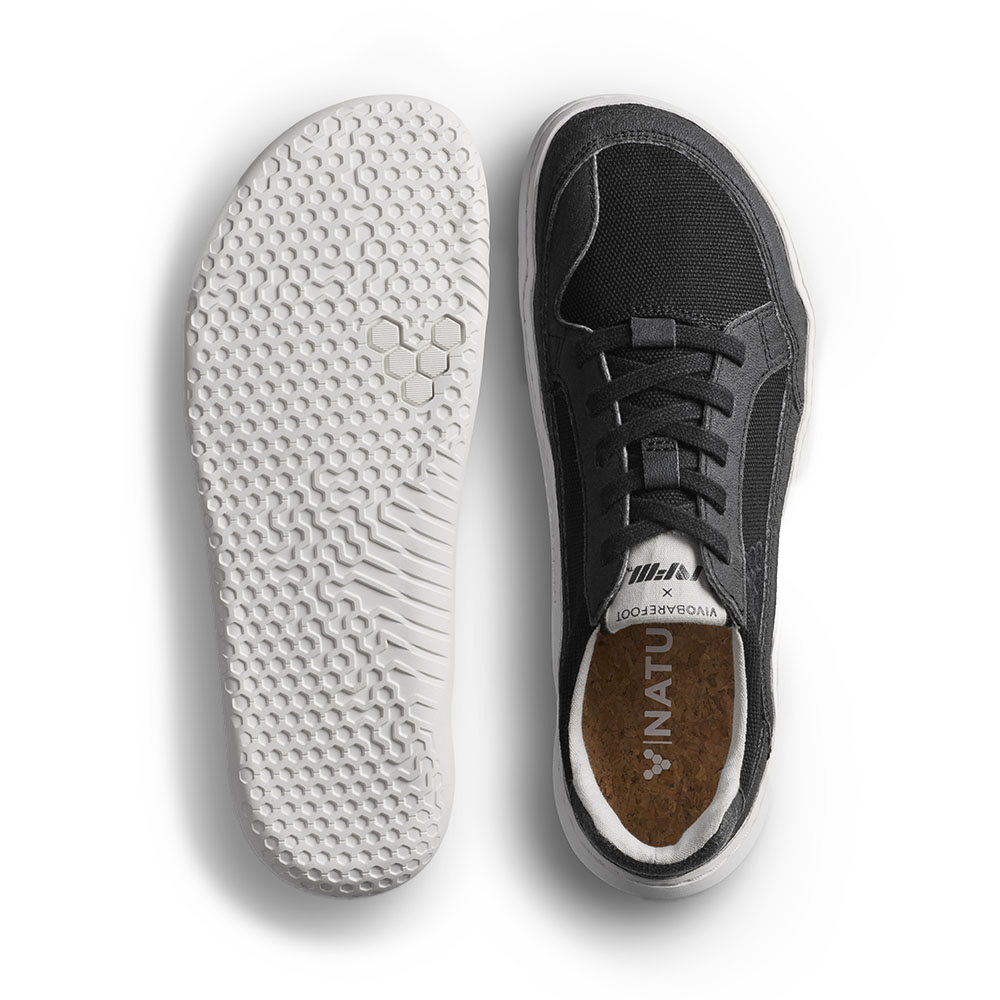 [PRE-ORDER] Vivobarefoot Gobi II Sneaker Premium Canvas Womens Obsidian (ETA. MID AUGUST)