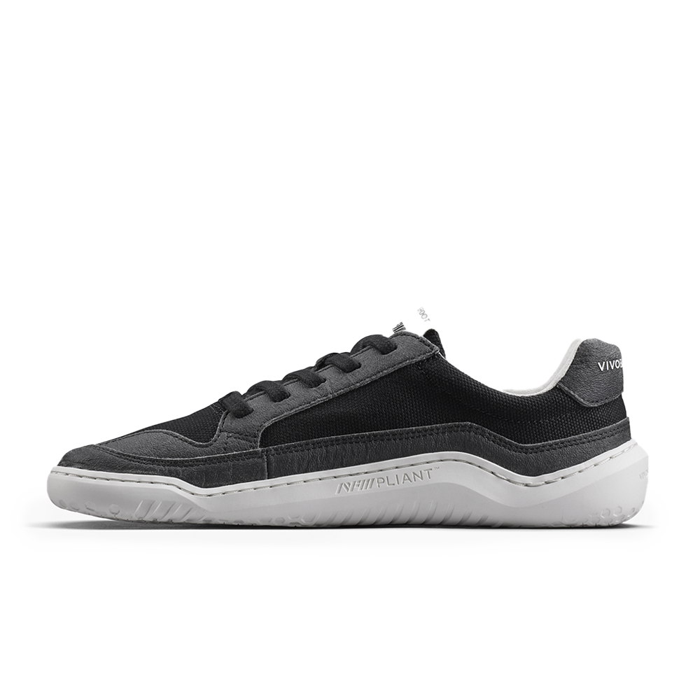 Vivobarefoot Gobi II Sneaker Premium Canvas Mens Obsidian