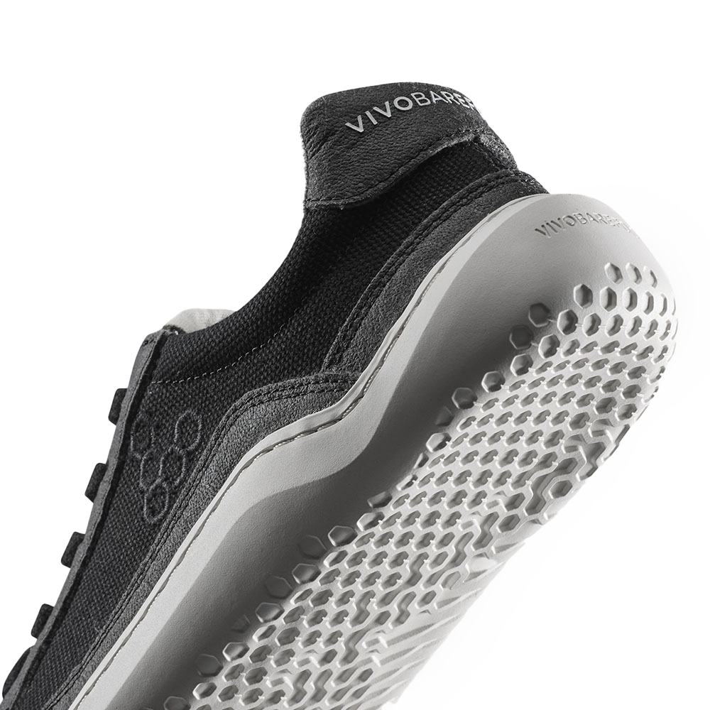 [PRE-ORDER] Vivobarefoot Gobi II Sneaker Premium Canvas Womens Obsidian (ETA. MID AUGUST)