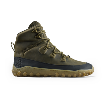 Vivobarefoot Tracker Leather AT II Mens Dark Olive