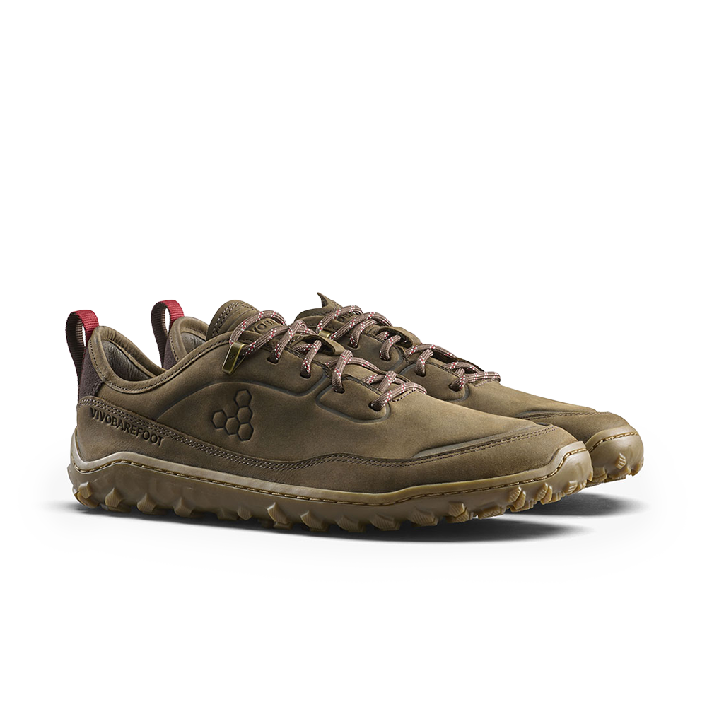 Vivobarefoot Tracker Leather AT Low II Mens Bracken