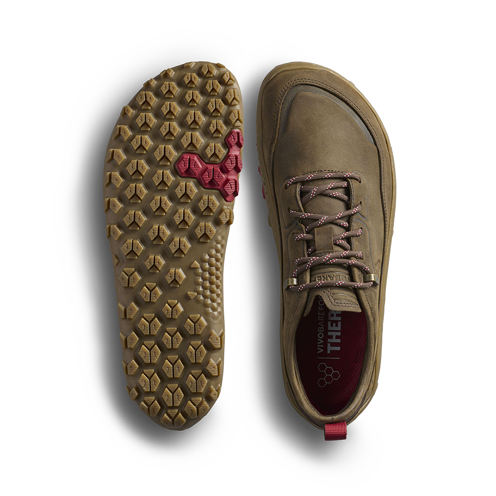 Vivobarefoot Tracker Leather AT Low II Mens Bracken