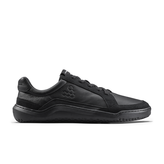 [PRE-ORDER] Vivobarefoot Gobi II Sneaker Premium Leather Mens Triple Obsidian (ETA. MID AUGUST)