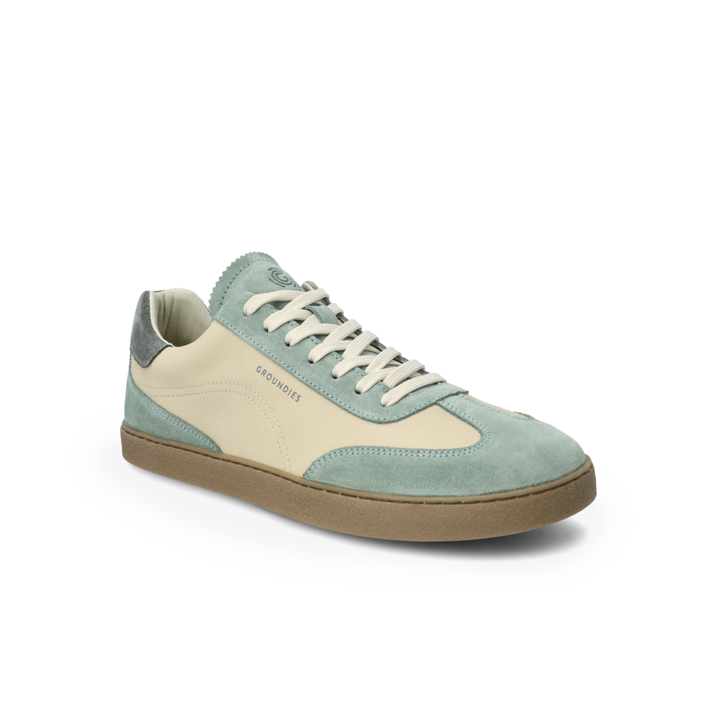 Groundies Panama Womens Beige/Sage Green