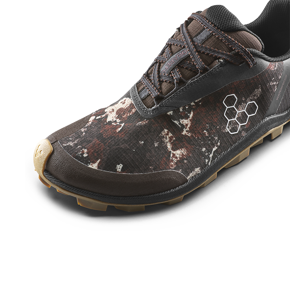 Vivobarefoot Primus Trail Flow WP Mens Mole Print