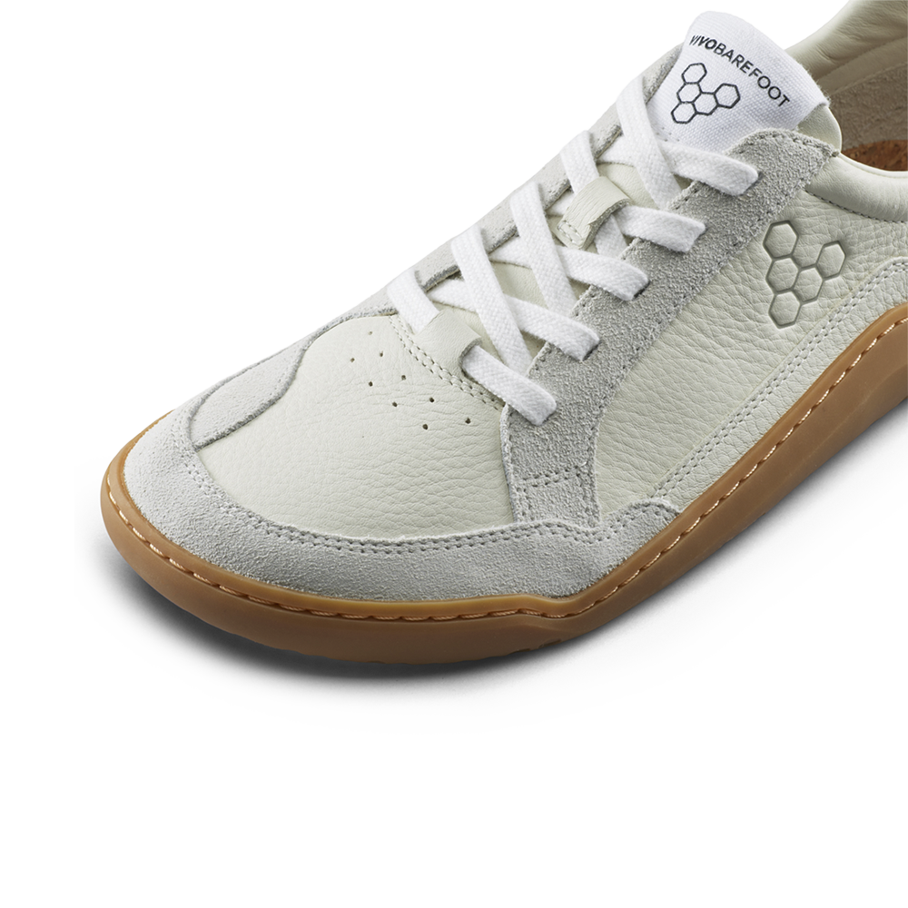 Vivobarefoot Gobi III Sneaker Leather Womens Limestone Dusty Green