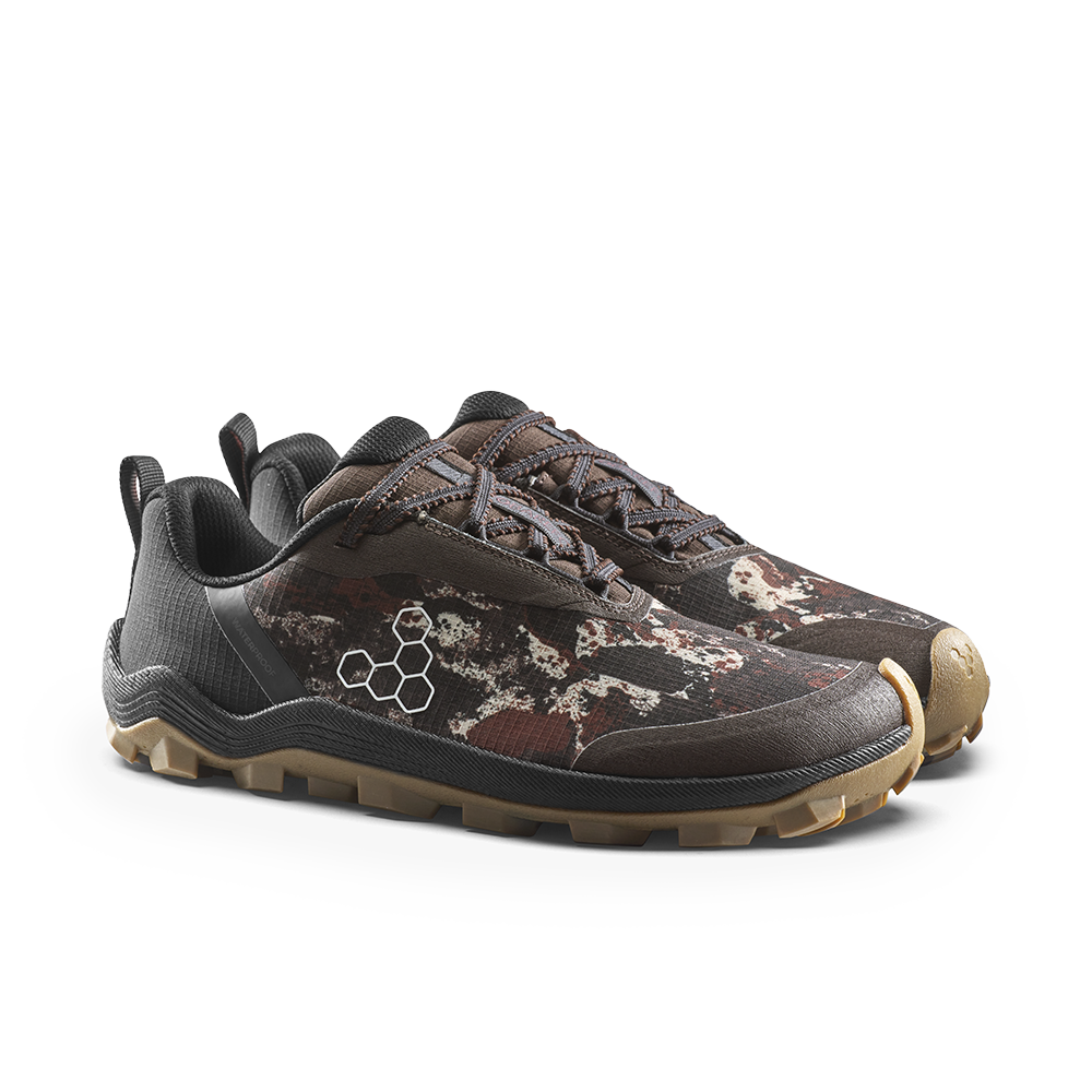 Vivobarefoot Primus Trail Flow WP Mens Mole Print