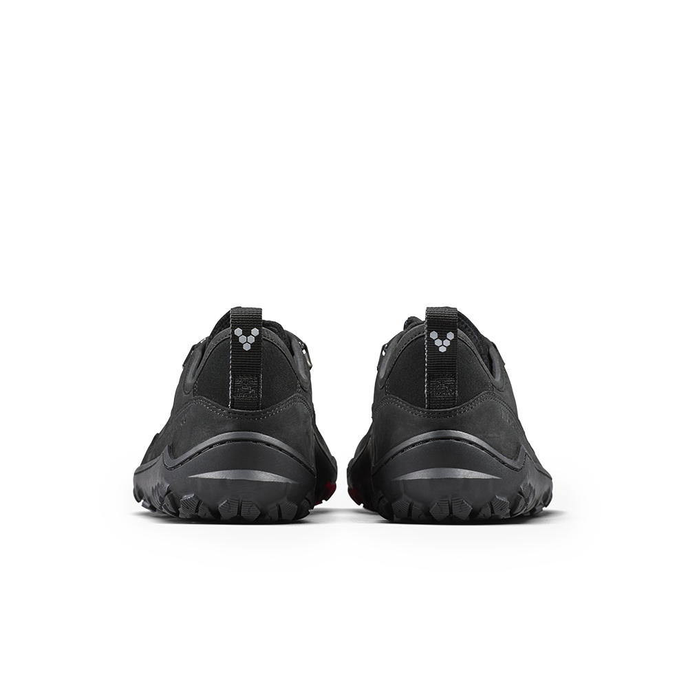 Vivobarefoot Tracker Leather At Low II Mens Obsidian