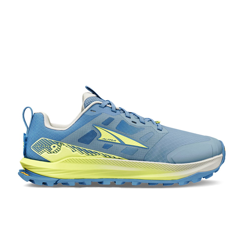 Altra Lone Peak 9+ Womens Blue/Lime