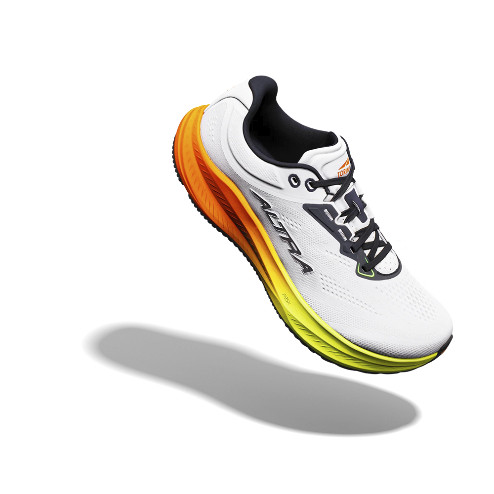 Altra Torin 9 Mens White/Black/Safety Yellow