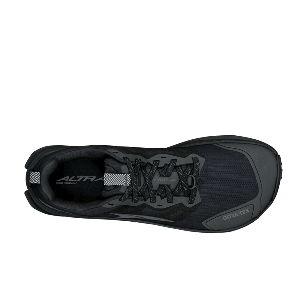 Altra Lone Peak 9+ Mens GTX Black/Black