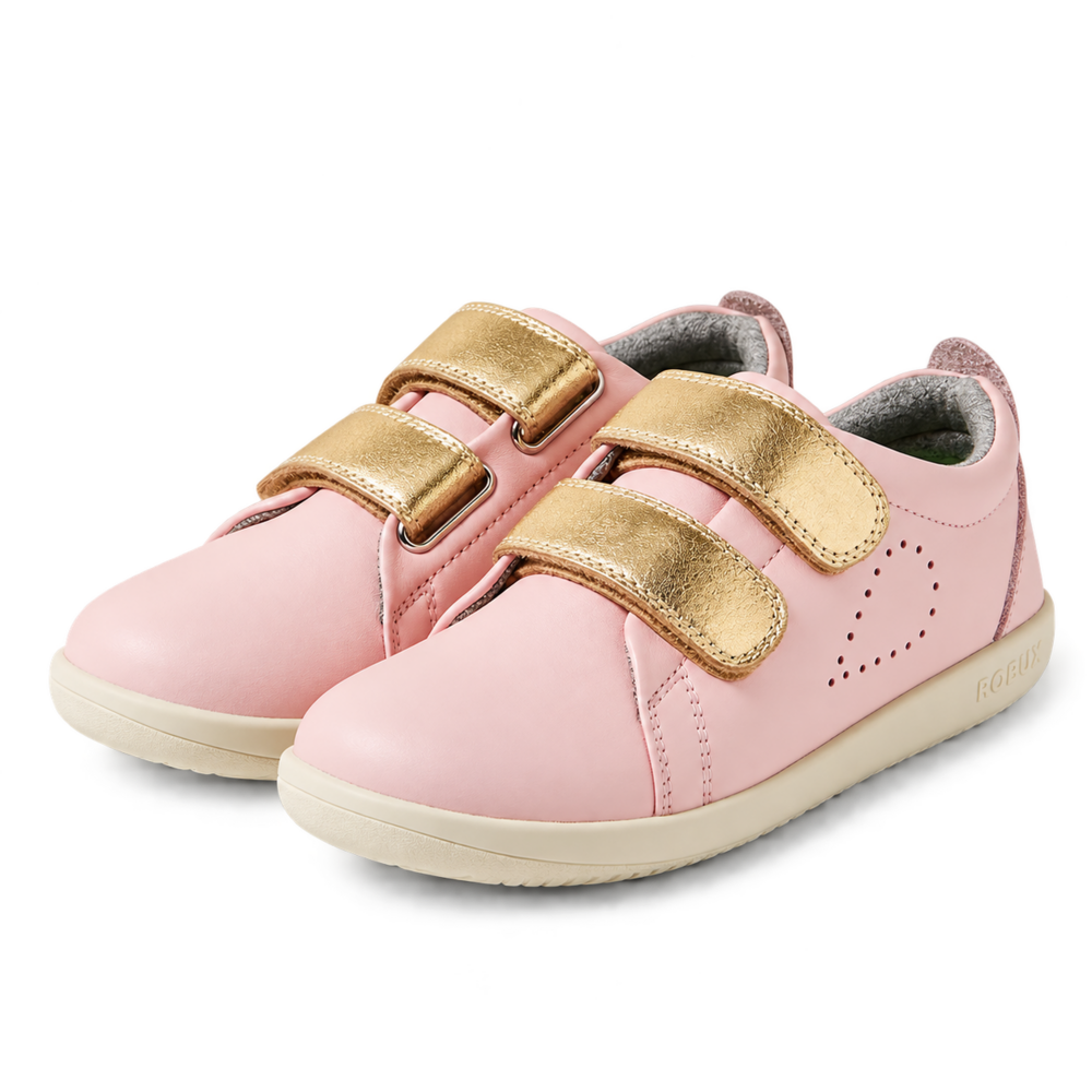 Bobux Kid+ Grass Court Ballet Pink