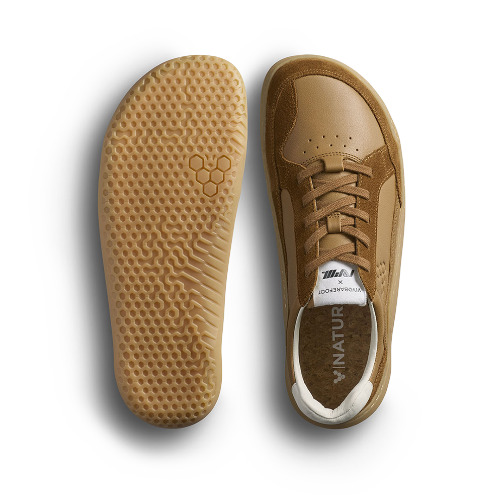 Vivobarefoot Gobi II Sneaker Premium Leather Womens Tan