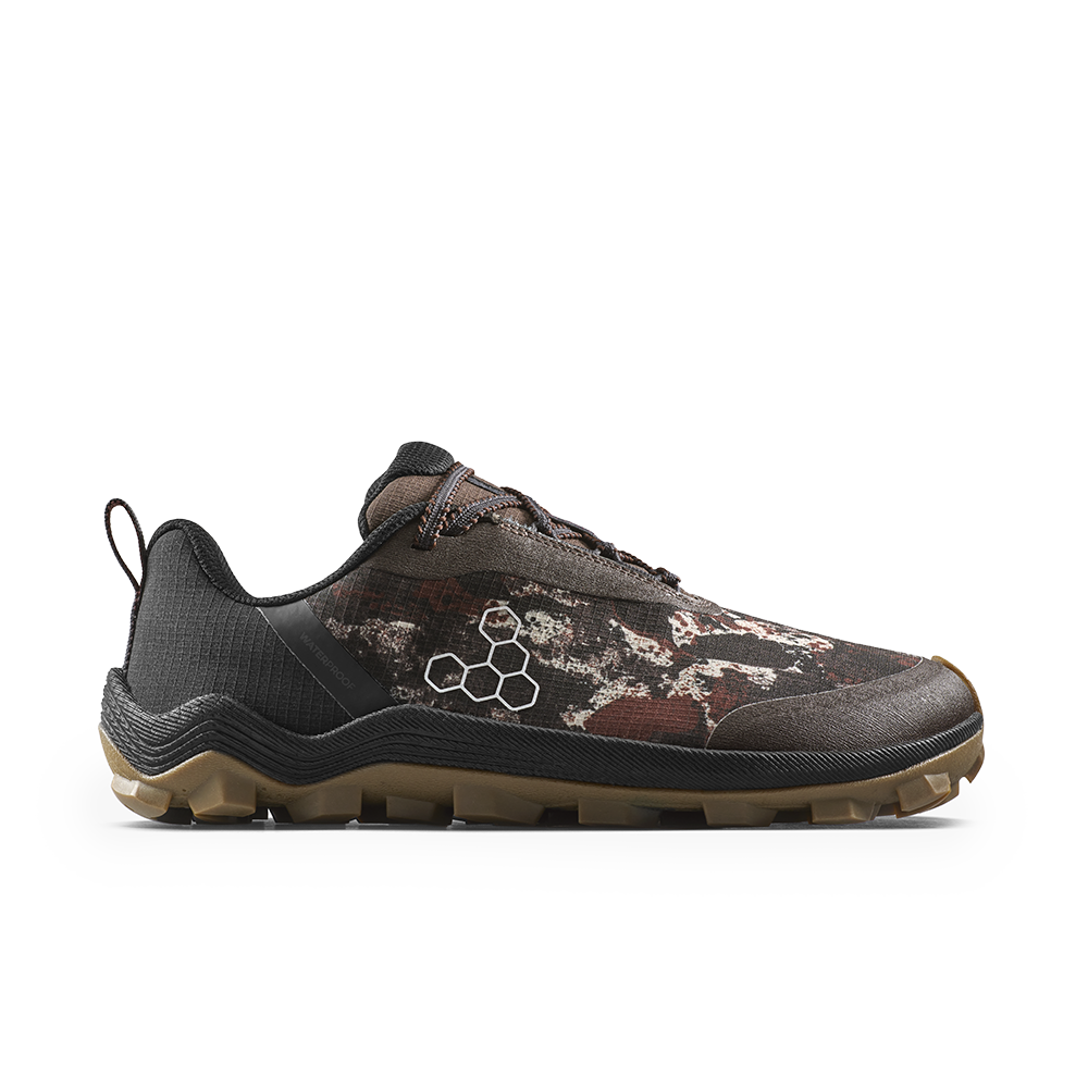 Vivobarefoot Primus Trail Flow WP Mens Mole Print