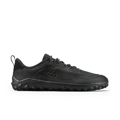 Vivobarefoot Tracker Leather At Low II Mens Obsidian