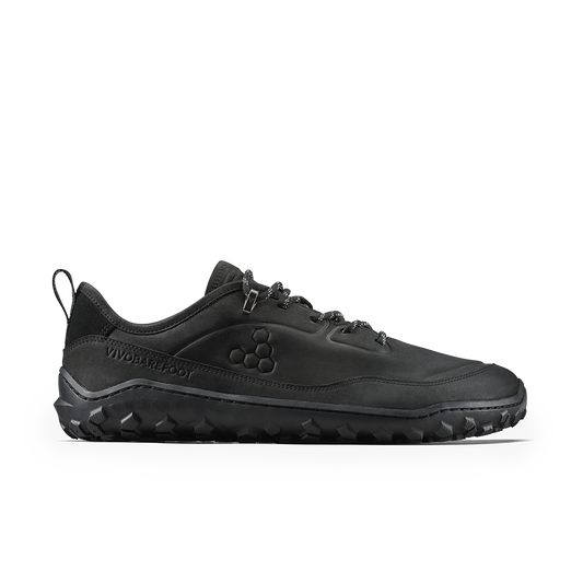 Vivobarefoot Tracker Leather At Low II Mens Obsidian