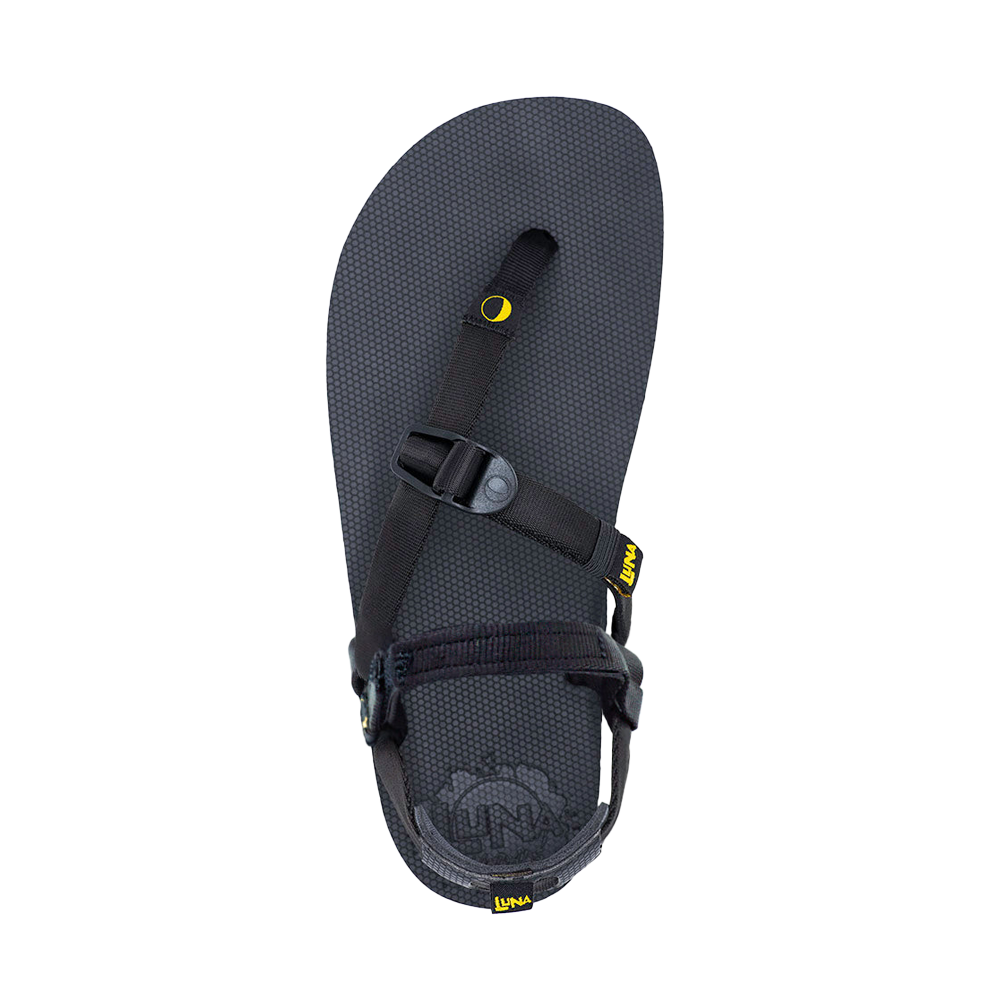 Luna Leadville Trail Black Sandals