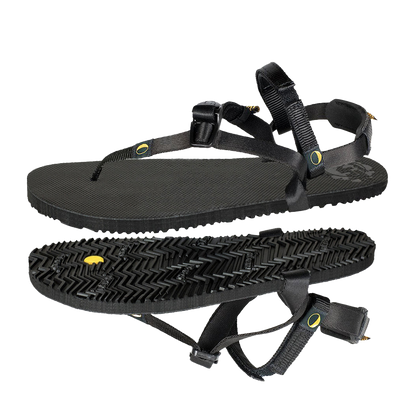 Luna Leadville Trail Black Sandals