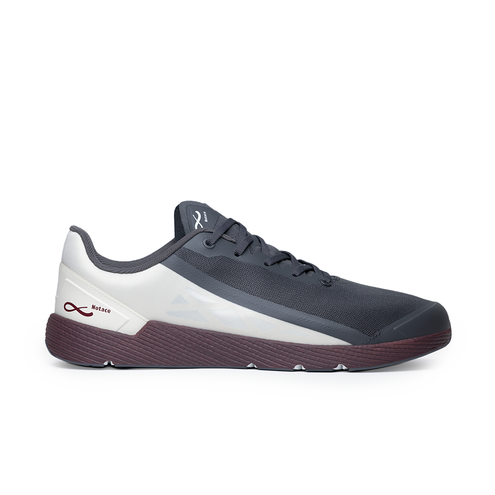Notace Michi 1 Womens Grey/Burgundy