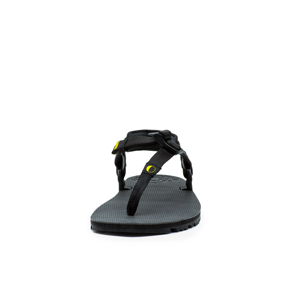 Luna Oso Flaco Winged Edition Black Sandals