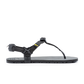 Luna Oso Flaco Winged Edition Black Sandals