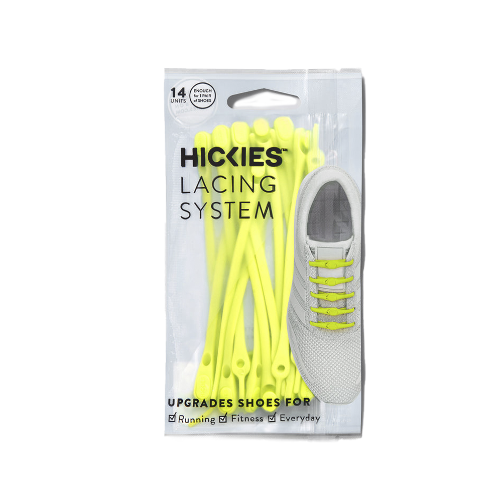 Hickies 2.0 Lacing System Neon Yellow