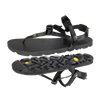 Luna Retro Mono Black Sandals