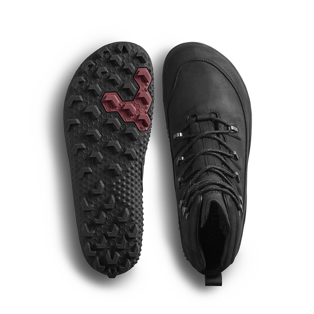 Vivobarefoot Tracker Winter III SG Mens Obsidian