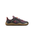 Vivobarefoot Primus Trail Knit FG Juniors Huckleberry/ Molten Lava