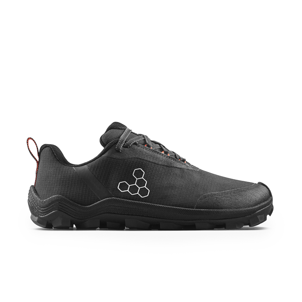 Vivobarefoot Primus Trail Flow WP Mens Eclipse/ Molten Lava