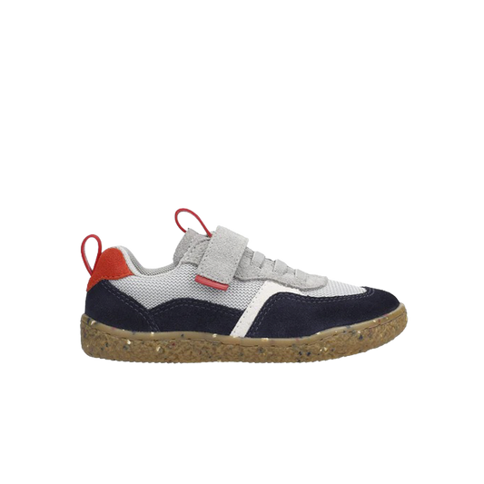 Groundies Lou 2.0 Kids Light Grey/Red