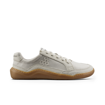 Vivobarefoot Gobi II Sneaker Premium Canvas Mens Natural White