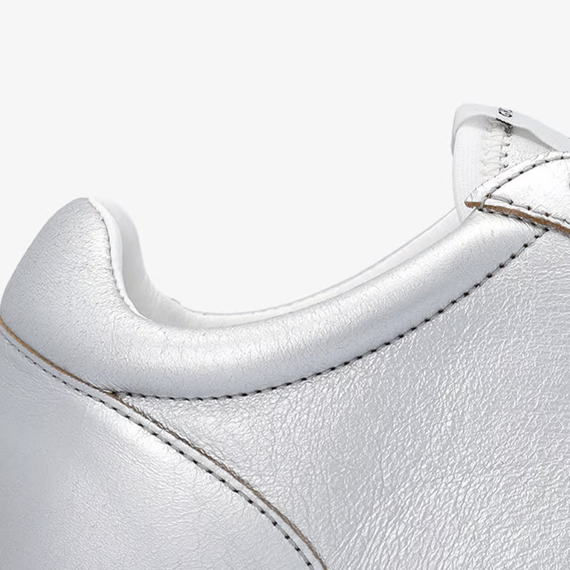 Groundies Zen Womens Metallic Silver