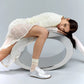 Groundies Zen Womens Metallic Silver