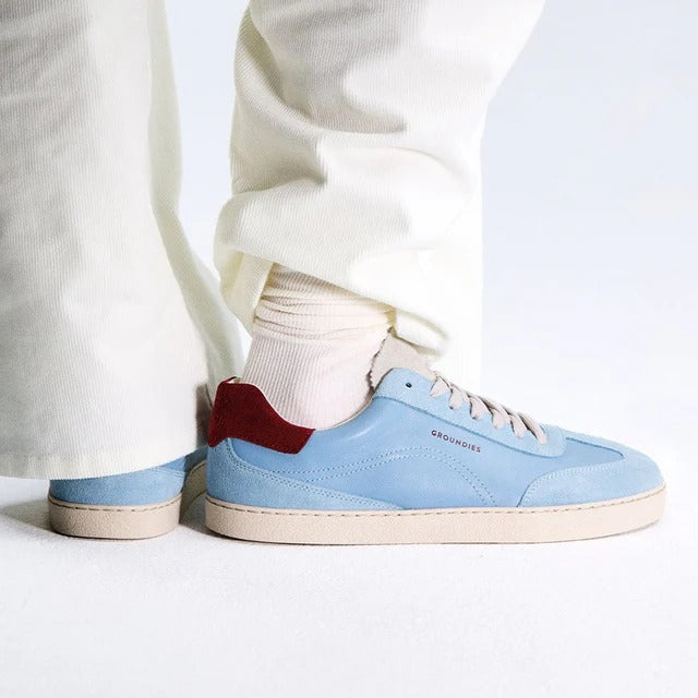 Groundies Panama Womens Sky Blue/Bordeaux