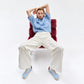 Groundies Panama Womens Sky Blue/Bordeaux