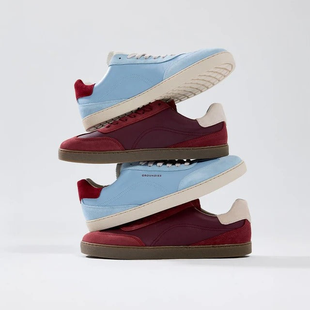 Groundies Panama Womens Sky Blue/Bordeaux