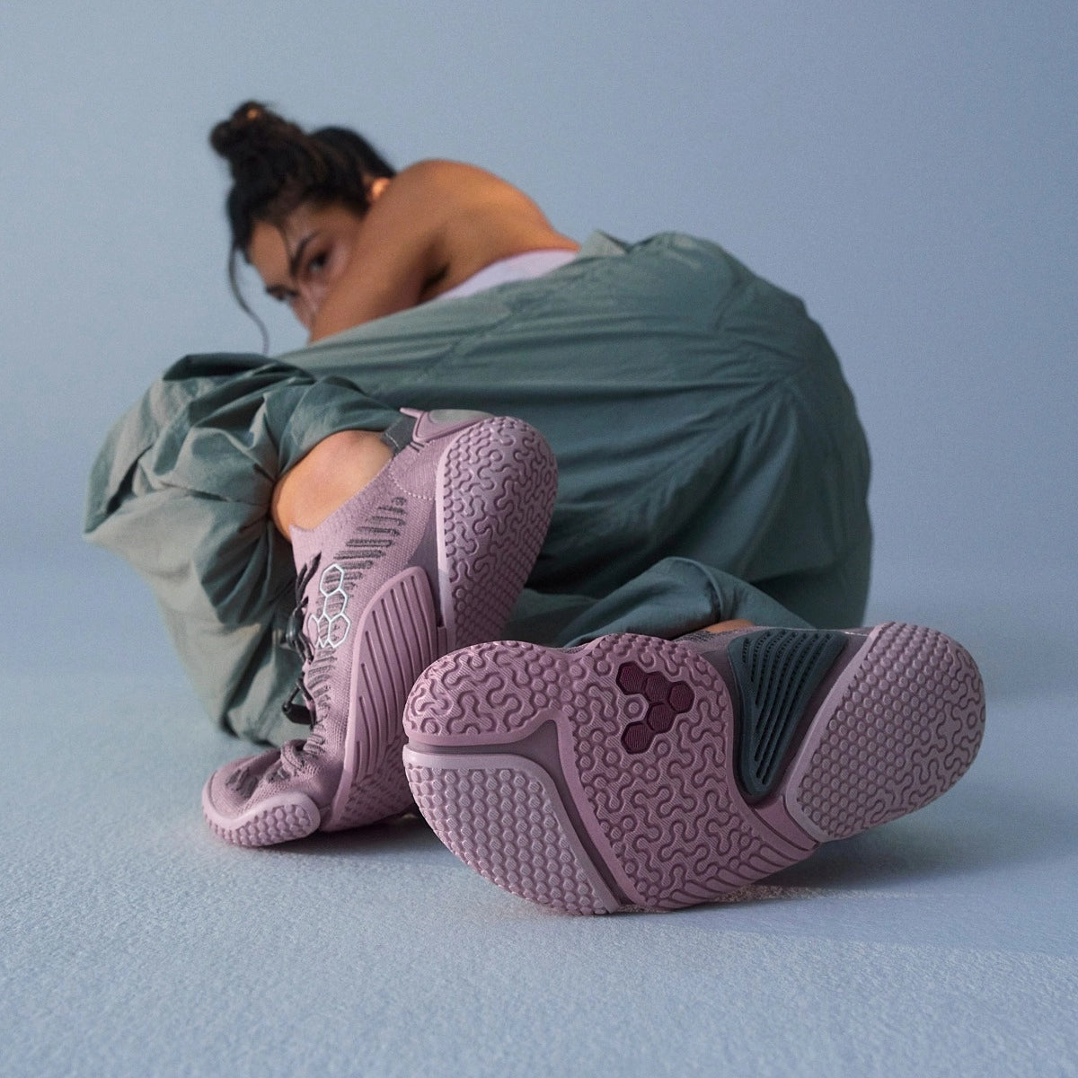 Vivobarefoot Motus Flex Womens Obsidian/ Space Dye